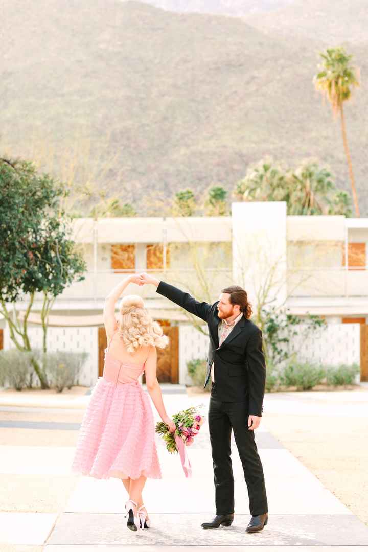 Christine + Alan: una sesión retro (con un toque de Barbie) 💗 - 18