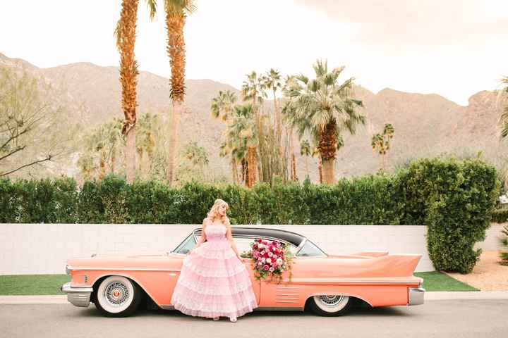 Christine + Alan: una sesión retro (con un toque de Barbie) 💗 - 26
