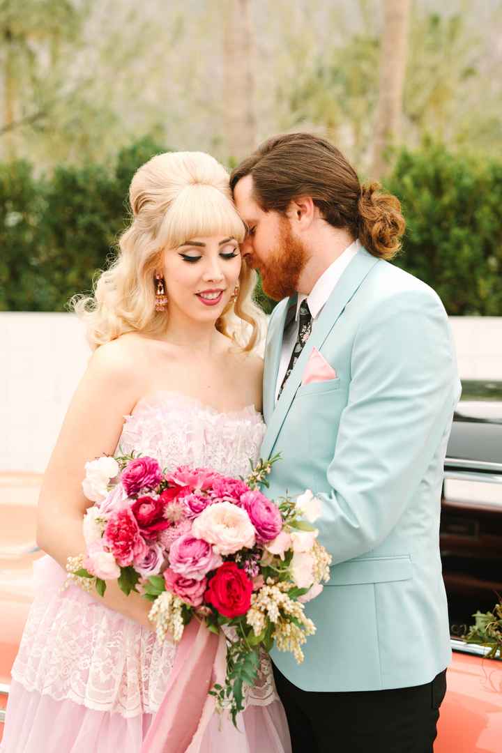 Christine + Alan: una sesión retro (con un toque de Barbie) 💗 - 27