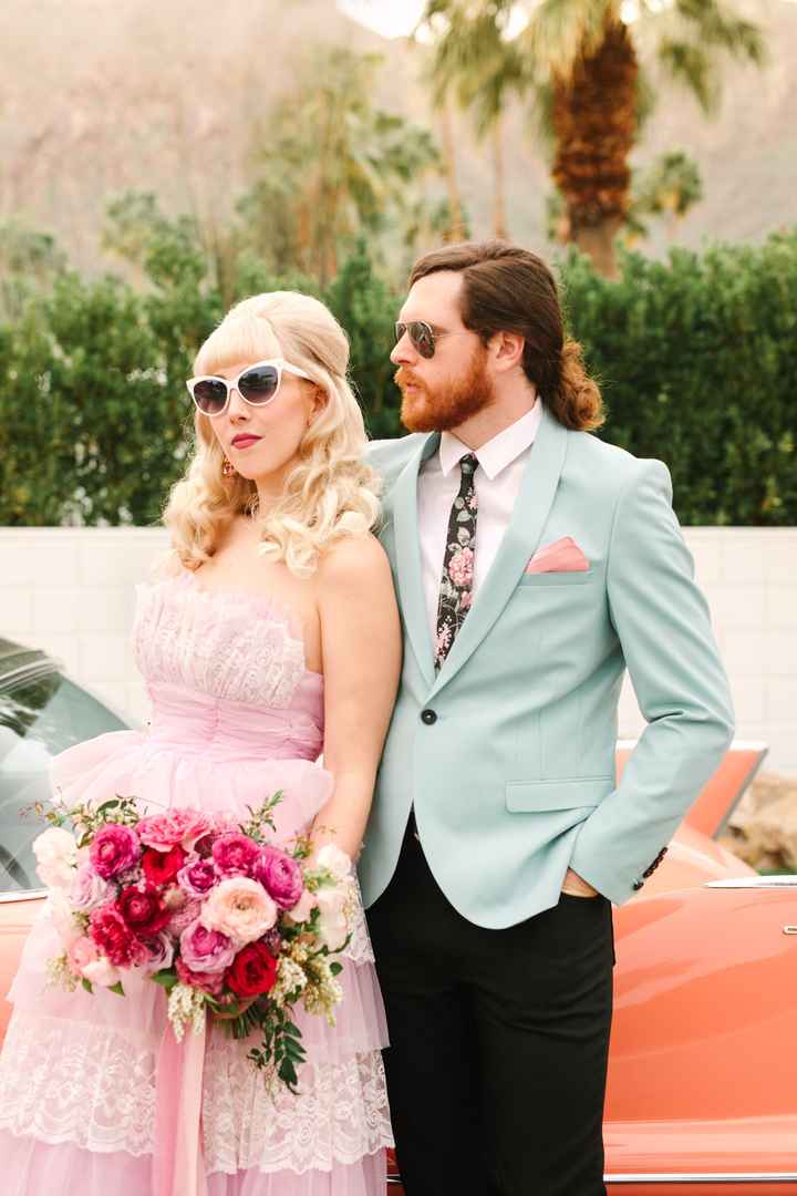 Christine + Alan: una sesión retro (con un toque de Barbie) 💗 - 29
