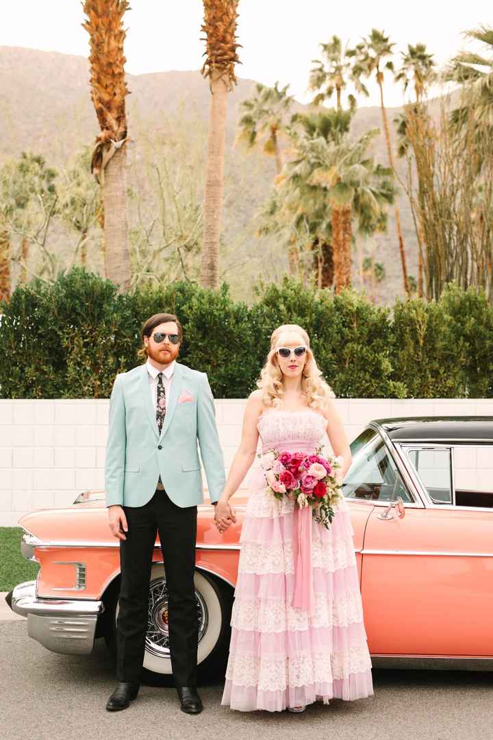 Christine + Alan: una sesión retro (con un toque de Barbie) 💗 - 30