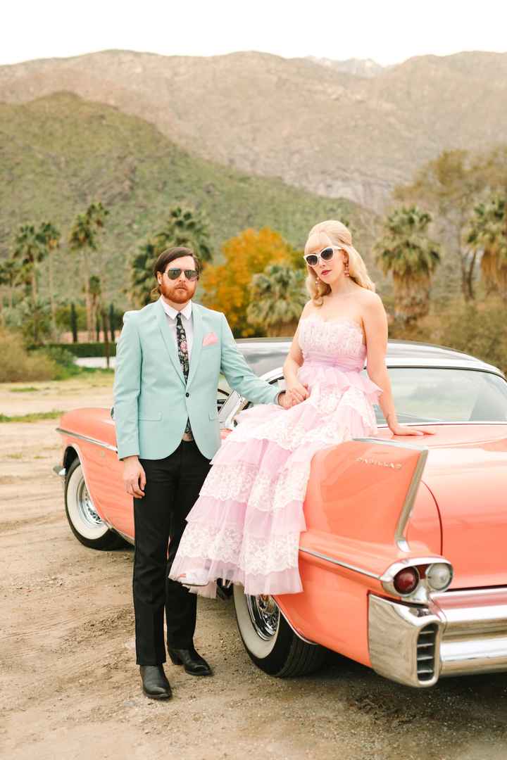 Christine + Alan: una sesión retro (con un toque de Barbie) 💗 - 32