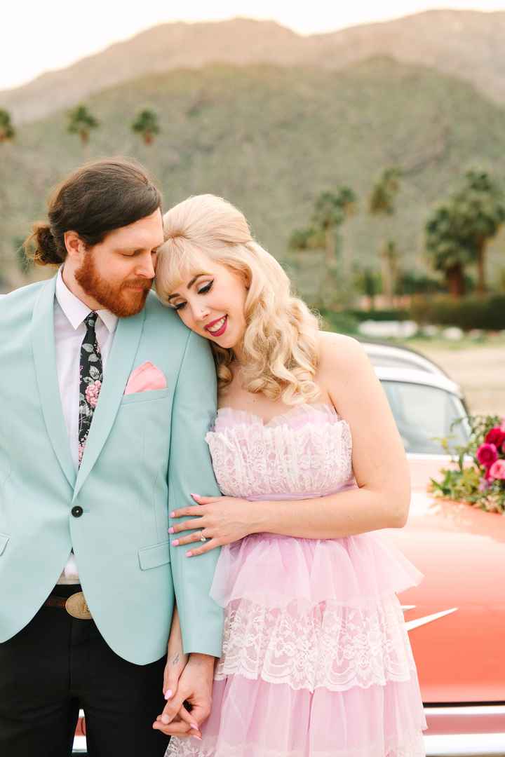 Christine + Alan: una sesión retro (con un toque de Barbie) 💗 - 34