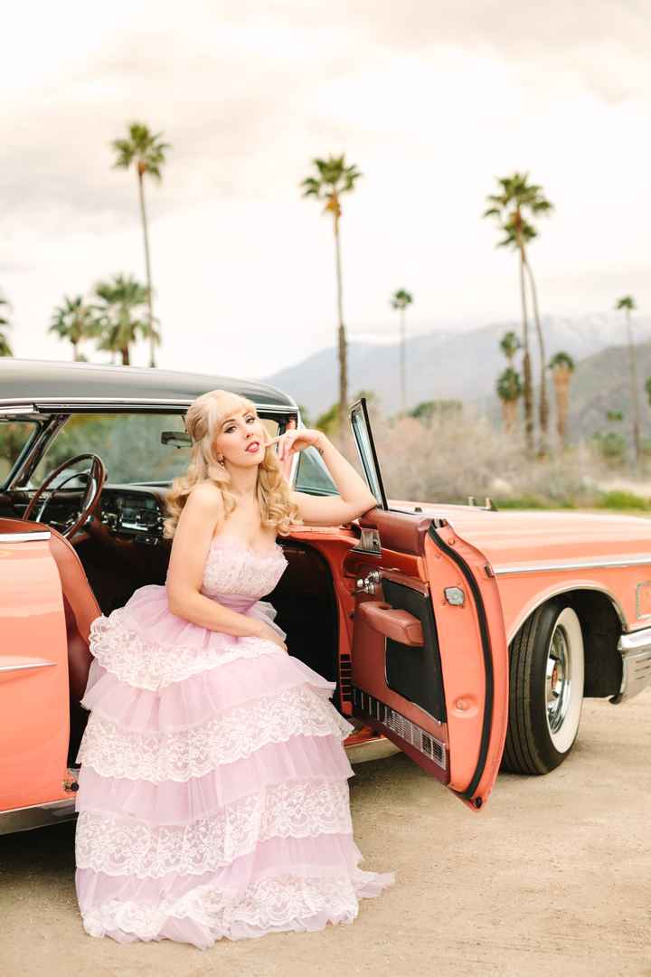 Christine + Alan: una sesión retro (con un toque de Barbie) 💗 - 35
