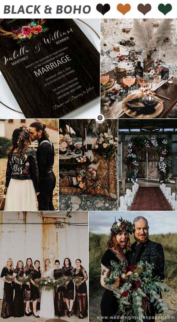 Ideas boda goth - 8