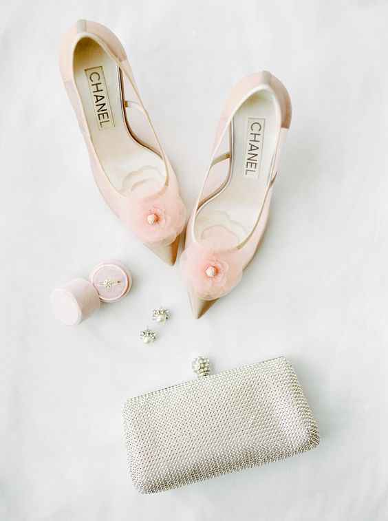 Zapatos de novia en color rosa 💗 - 8