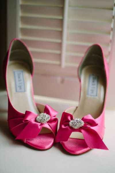 Zapatos de novia en color rosa 💗 - 19