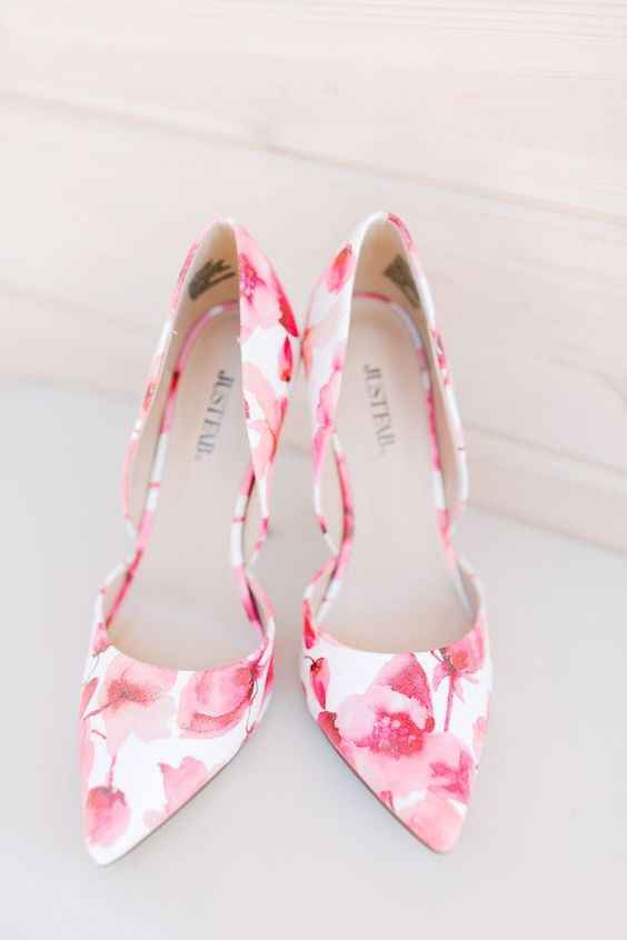 Zapatos de novia en color rosa 💗 - 31