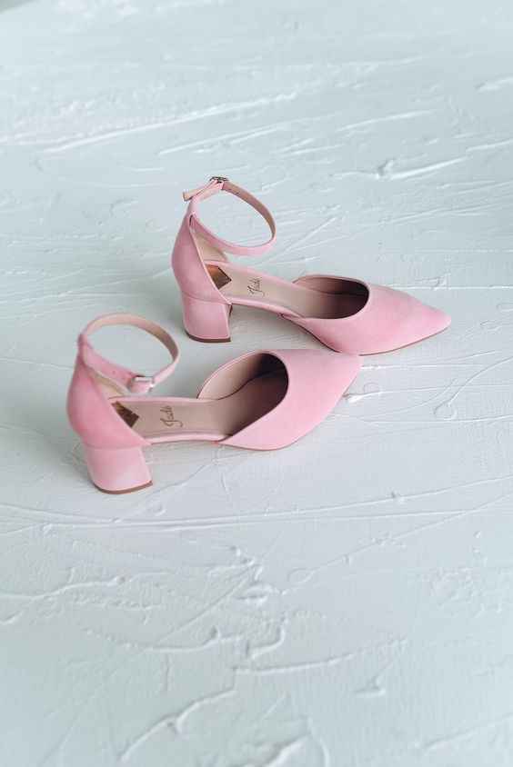 Zapatos de novia en color rosa 💗 - 39