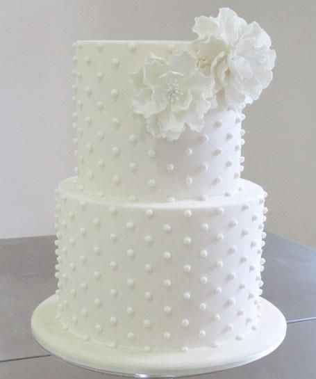 Pastel con perlas - 1