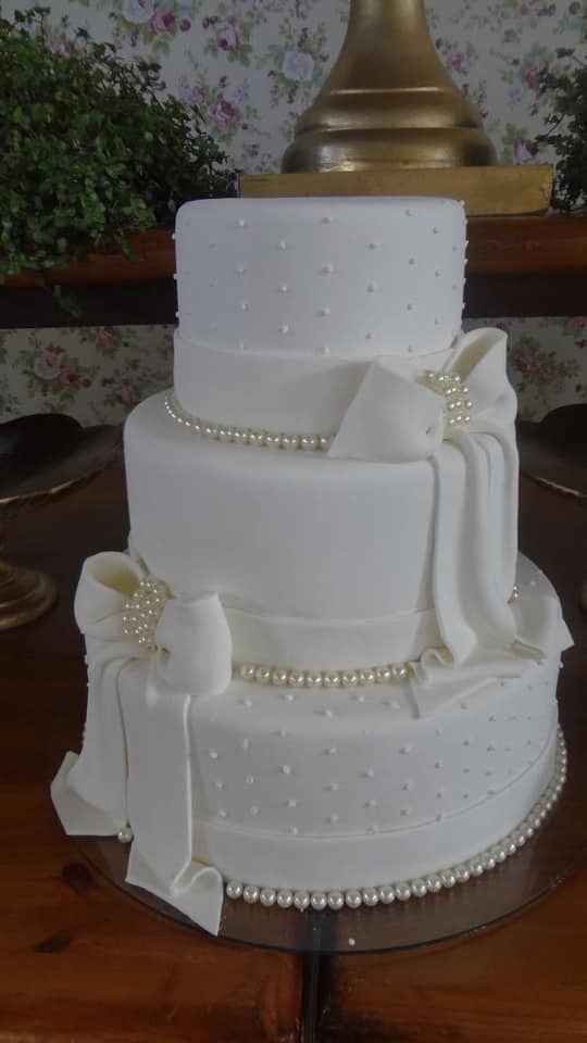 Pastel con perlas - 6