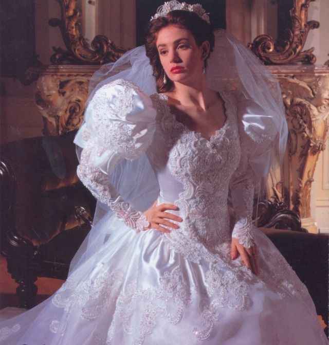 Inspiración Novias Años 80 - 1