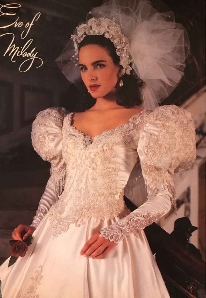 Inspiración Novias Años 80 - 2