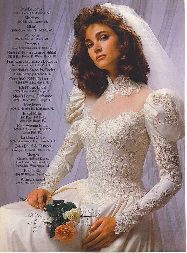 Inspiración Novias Años 80 - 18