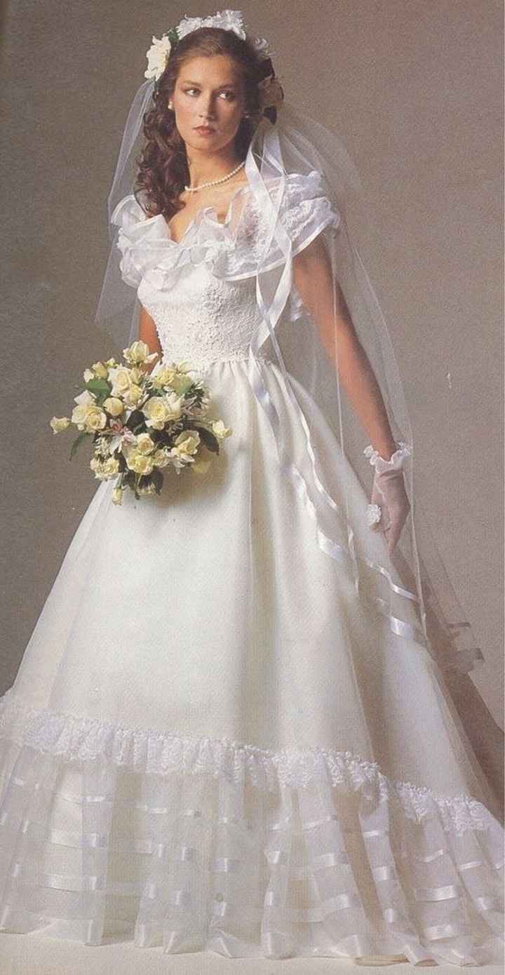 Inspiración Novias Años 80 - 27