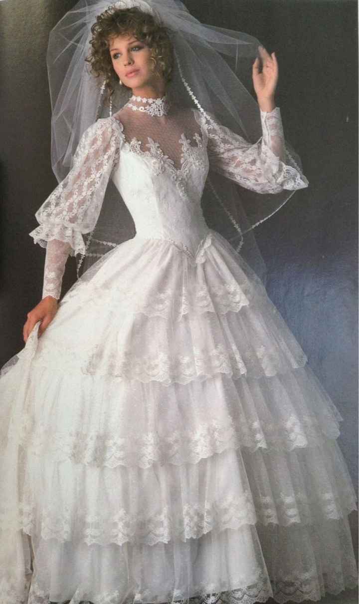 Inspiración Novias Años 80 - 28