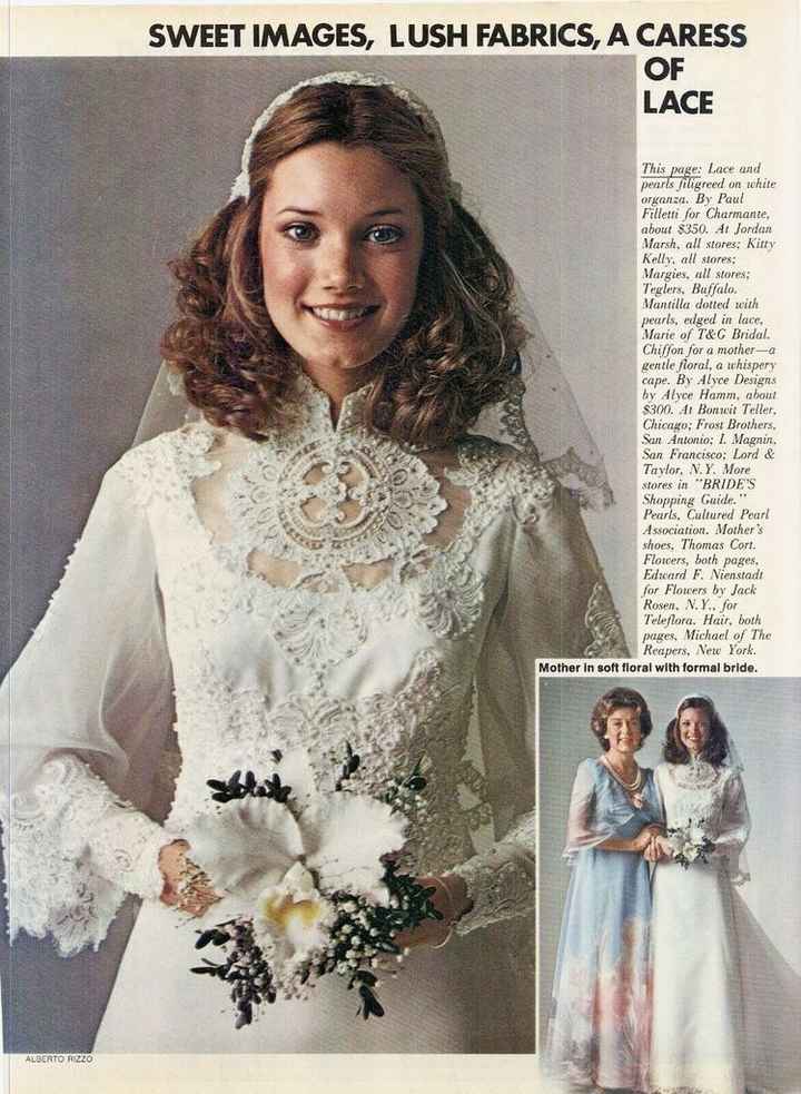 Inspiración Novias Años 70 - 1