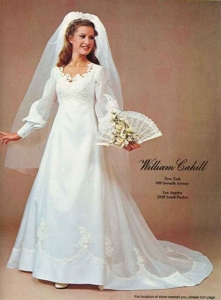 Inspiración Novias Años 70 - 2