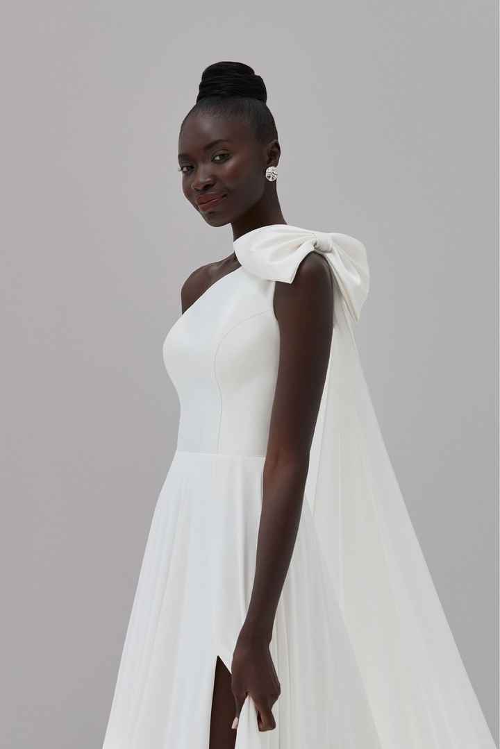 Vestidos👗👰🏾‍♀️ con moño 🎀 - 11
