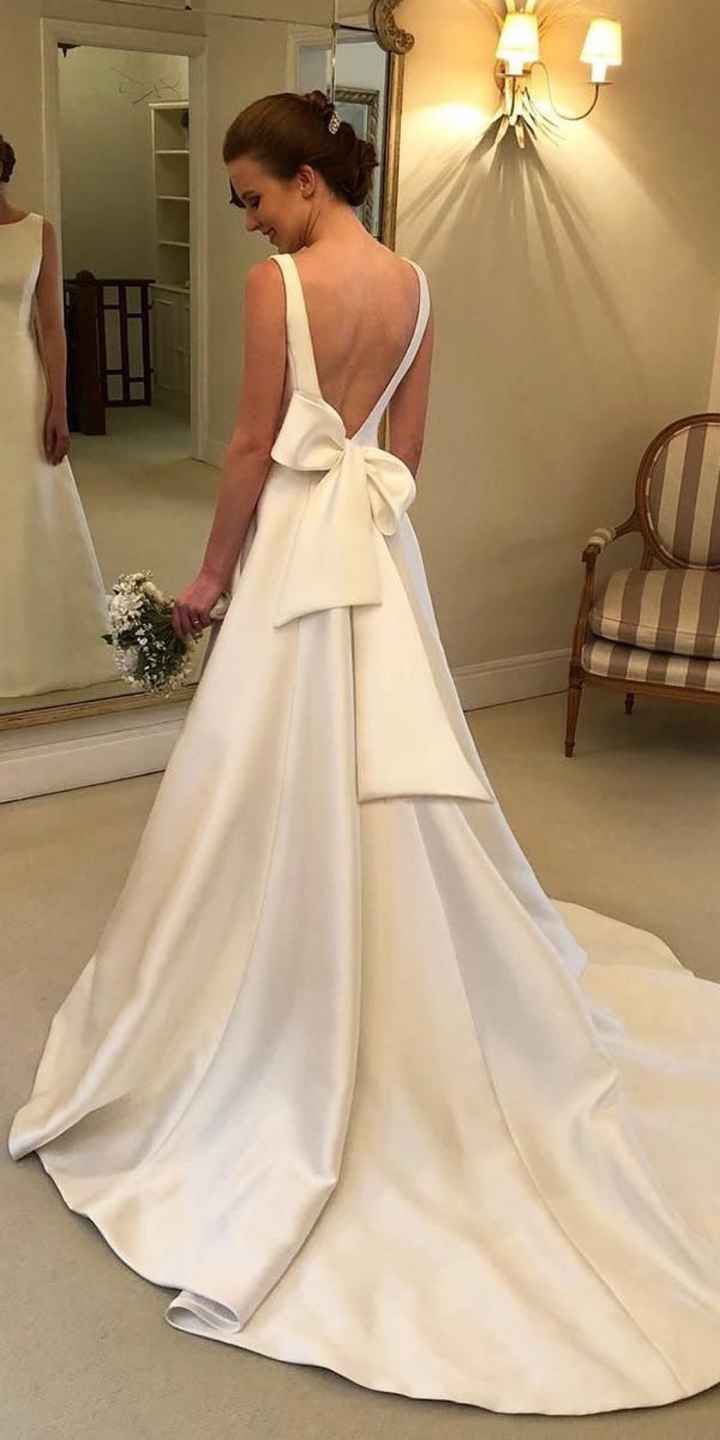 Vestidos👗👰🏾‍♀️ con moño 🎀 - 12