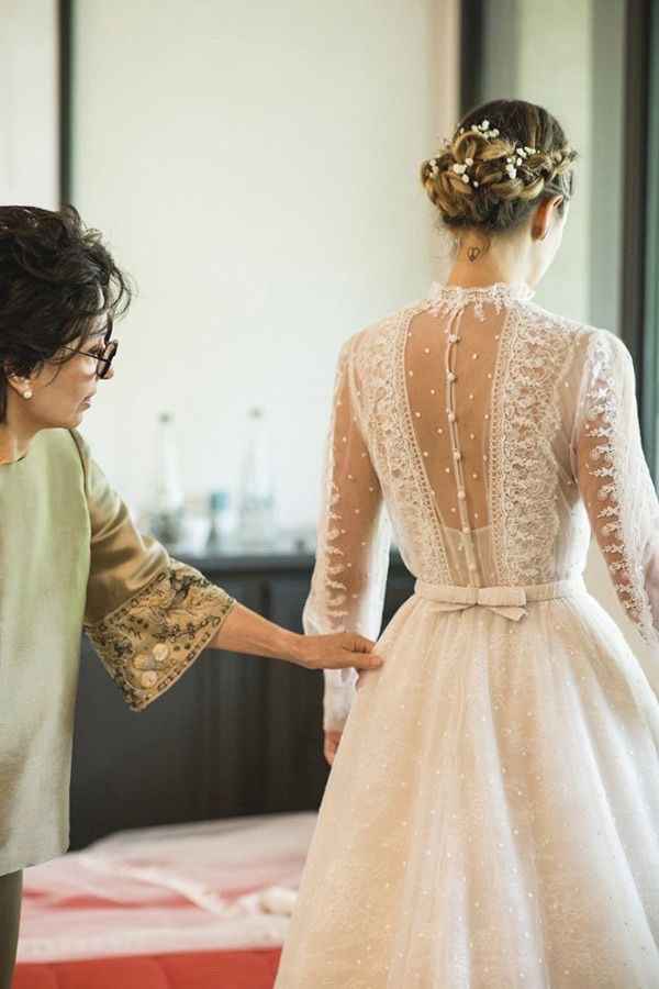 Vestidos👗👰🏾‍♀️ con moño 🎀 - 14