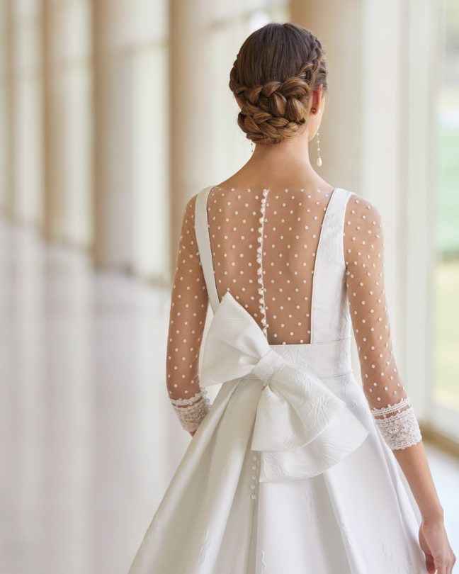 Vestidos👗👰🏾‍♀️ con moño 🎀 - 15