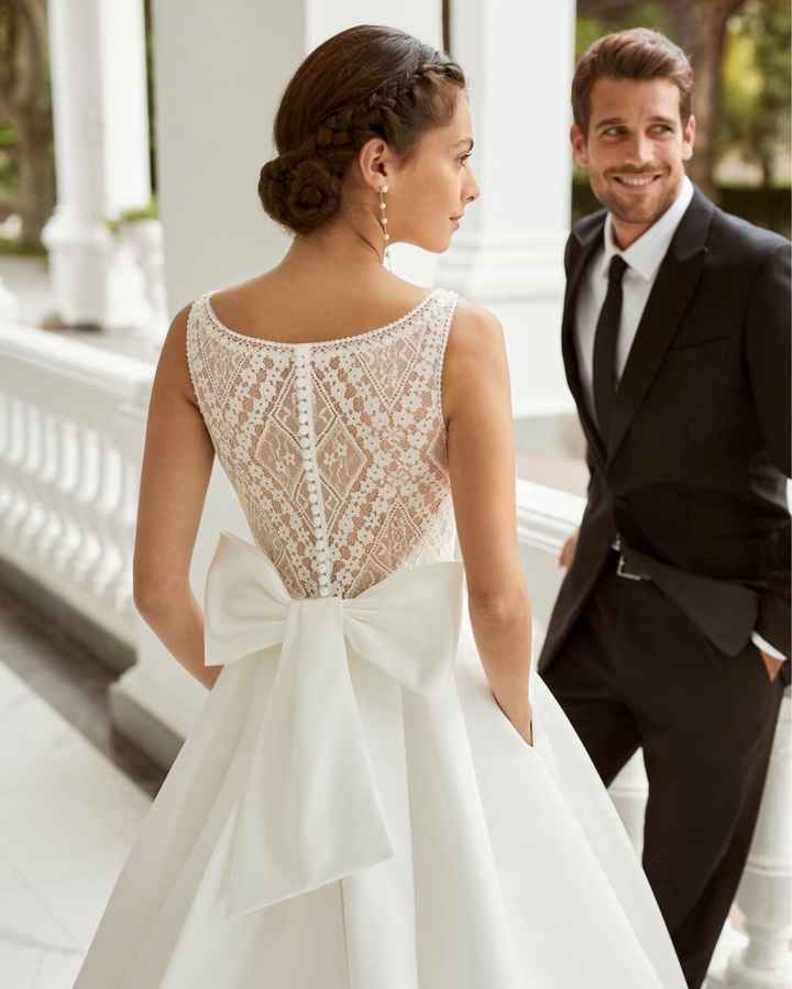 Vestidos👗👰🏾‍♀️ con moño 🎀 - 17