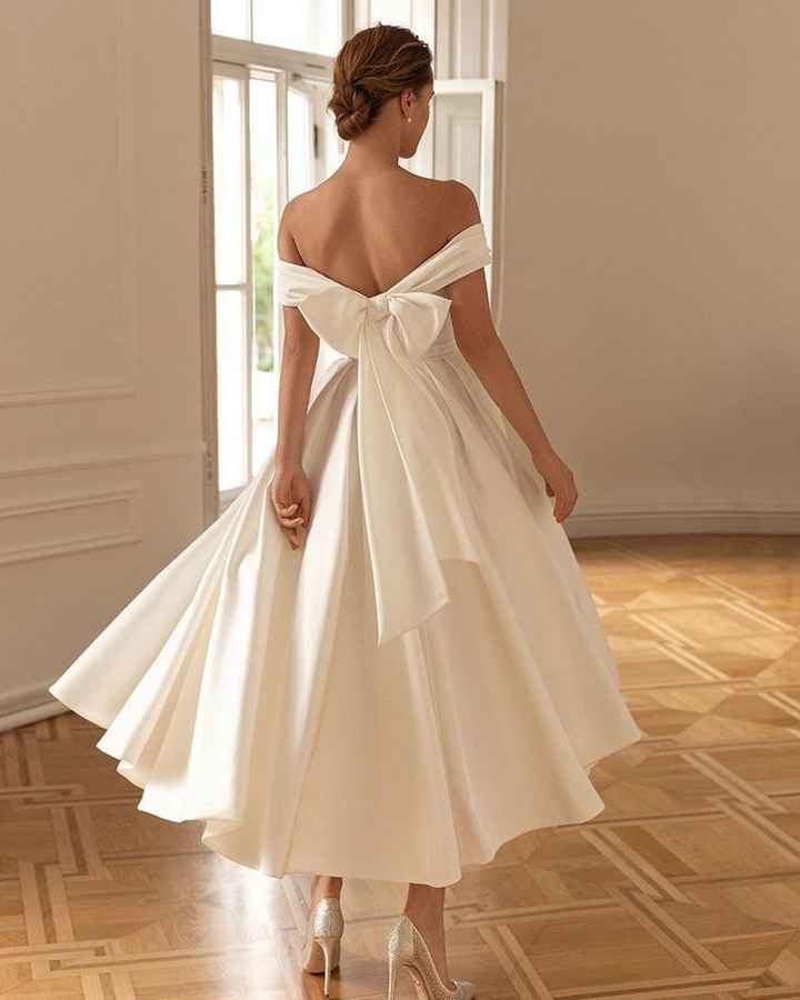 Vestidos👗👰🏾‍♀️ con moño 🎀 - 19