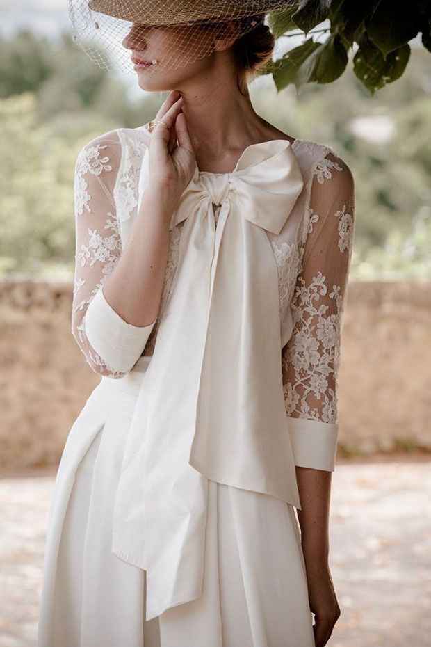Vestidos👗👰🏾‍♀️ con moño 🎀 - 39