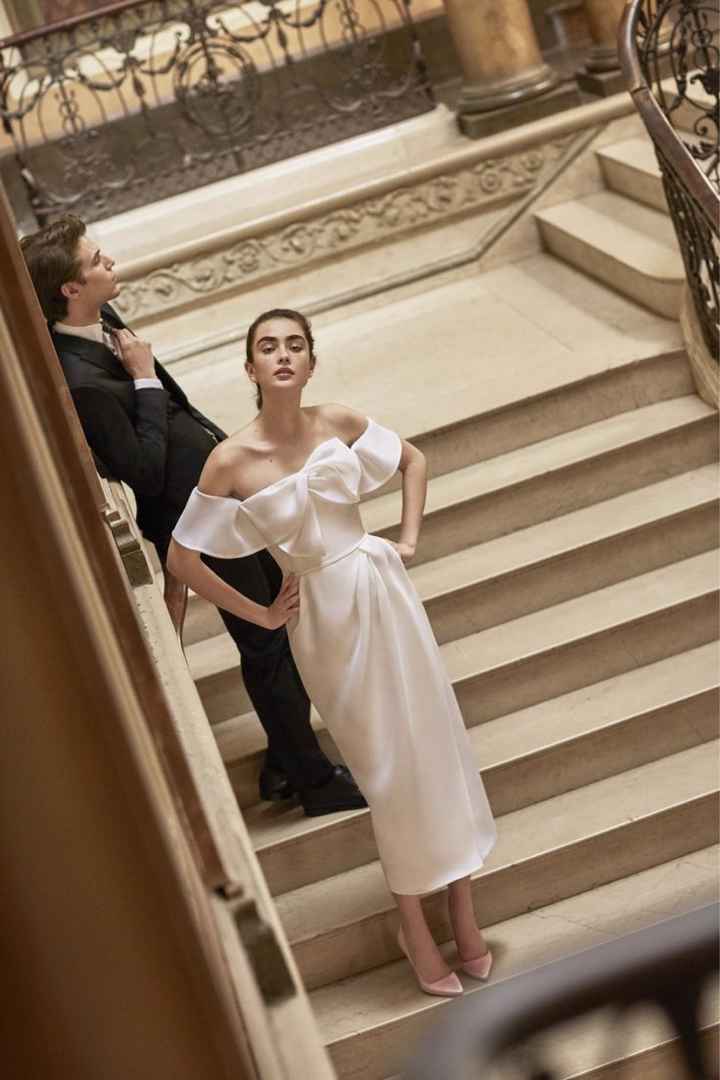 Vestidos👗👰🏾‍♀️ con moño 🎀 - 44