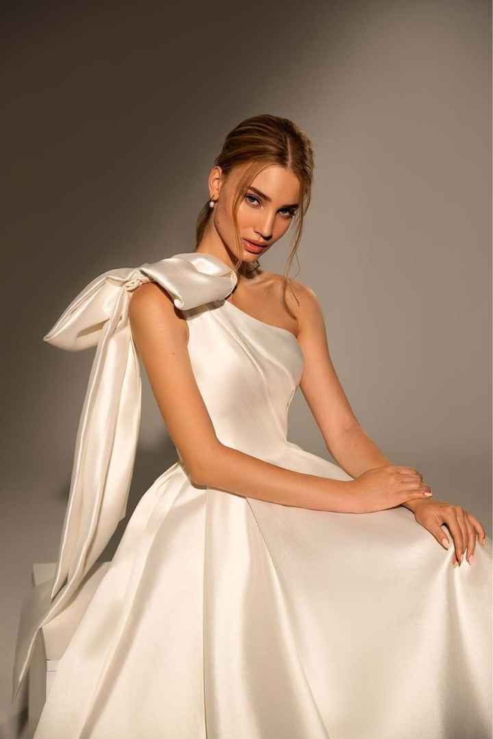 Vestidos👗👰🏾‍♀️ con moño 🎀 - 46