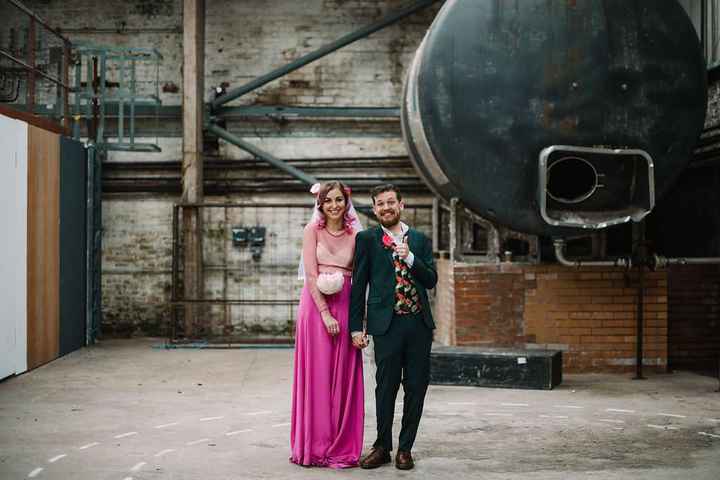 Caragh + Ryan: una boda pink flamingo 🦩 - 30