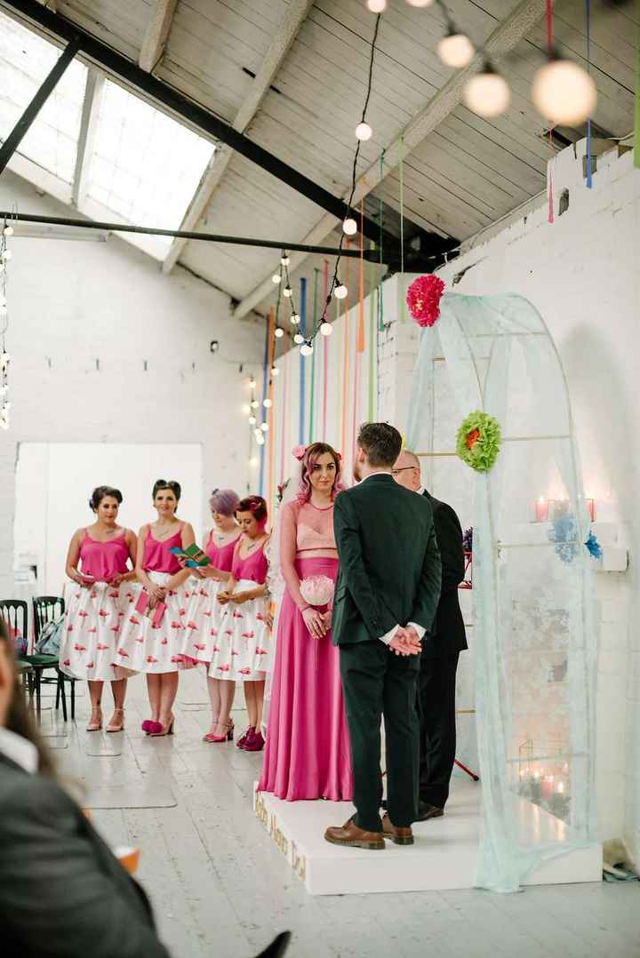 Caragh + Ryan: una boda pink flamingo 🦩 - 35