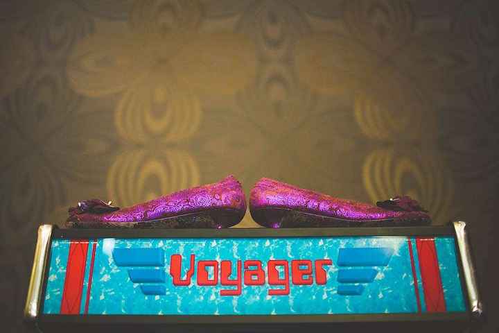 Jane + Neil: una boda Star Wars y videojuegos con un toque chic - 3