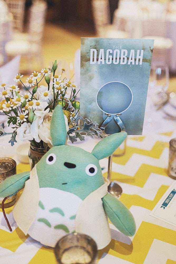 Sarah + Adam: una boda Star Wars y Mi vecino Totoro - 53