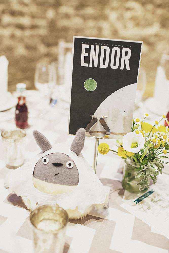 Sarah + Adam: una boda Star Wars y Mi vecino Totoro - 54