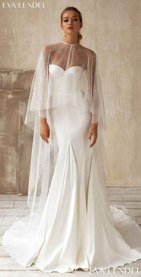Ponle una bella capa a tu vestido de novia - 5