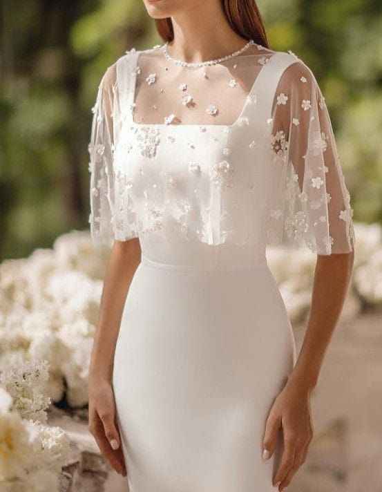 Ponle una bella capa a tu vestido de novia - 6