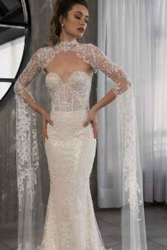 Ponle una bella capa a tu vestido de novia - 11