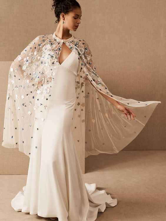 Ponle una bella capa a tu vestido de novia - 12