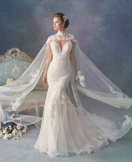 Ponle una bella capa a tu vestido de novia - 28