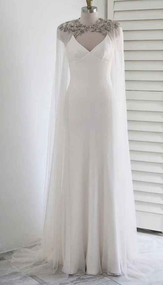 Ponle una bella capa a tu vestido de novia - 32