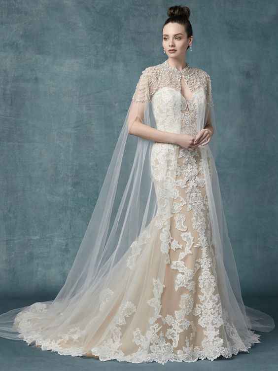 Ponle una bella capa a tu vestido de novia - 43