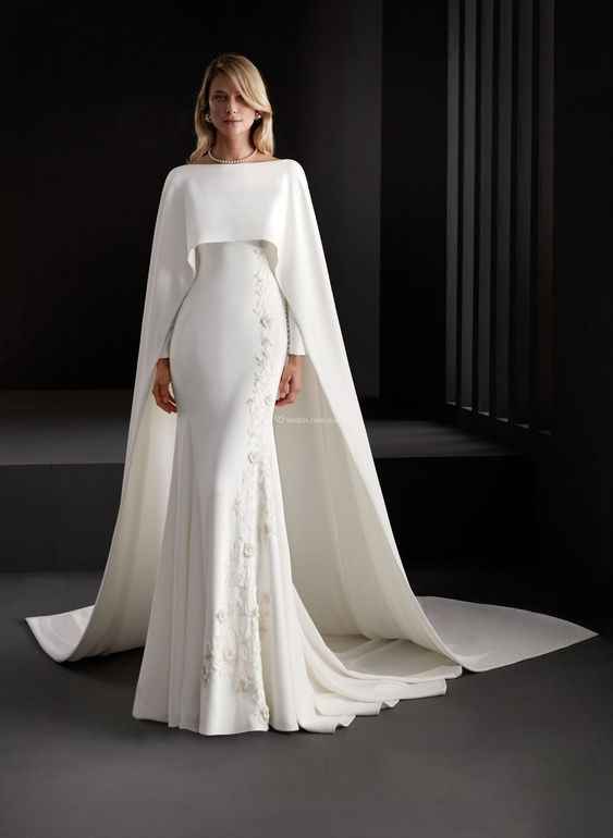 Ponle una bella capa a tu vestido de novia - 49