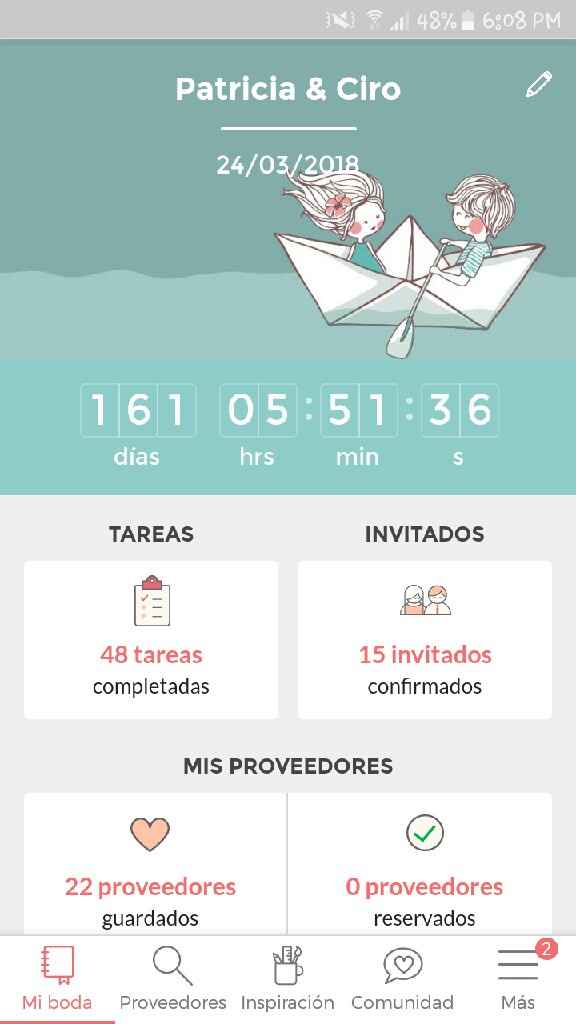 ¿Cuántos días faltan para tu día B? - 1