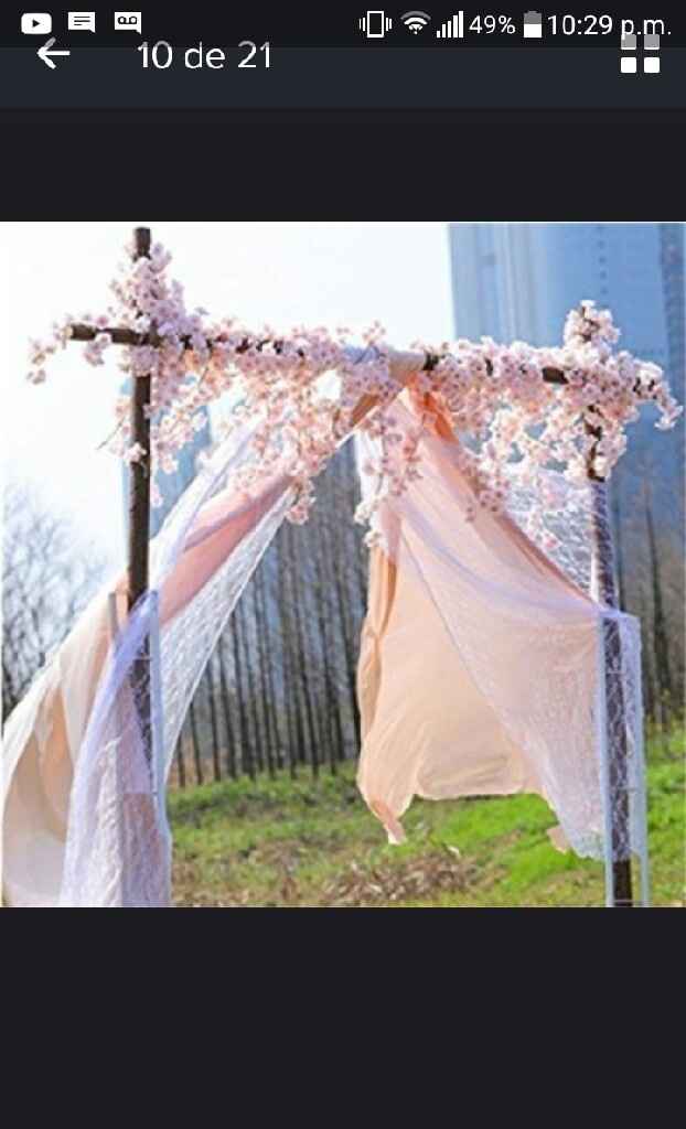 Arco para el altar confudidad por cual 😰 - 1