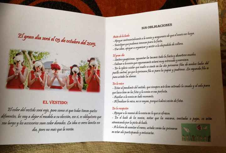 dentro invitaciones damas