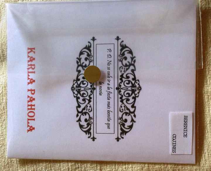 invitaciones damas de honor
