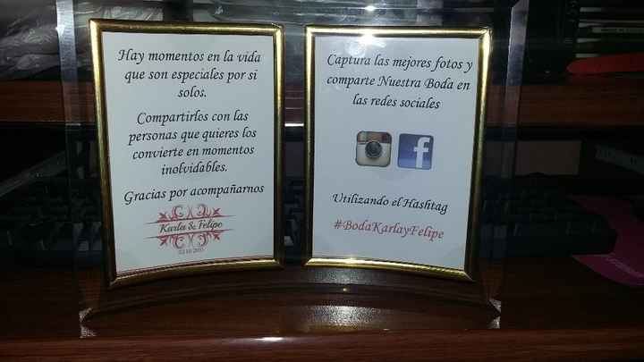 agradecimiento y hastag