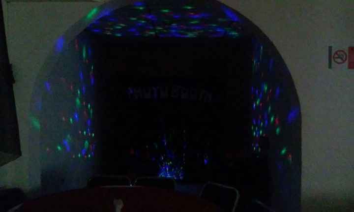 photobooth disco!! Ese espacio despues de las fotos sirvió para bailar jaja
